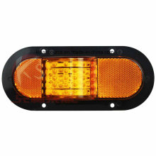 6pouce ovale Side & MID tour/Marker Light pour camion lourd et remorque